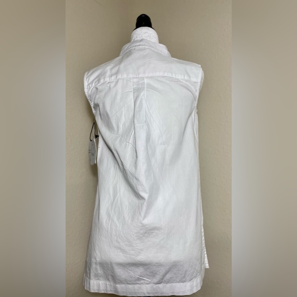 Japna Sleeveless Button-Up Shirt 2 Ways to wear Top - Picture 13 of 16